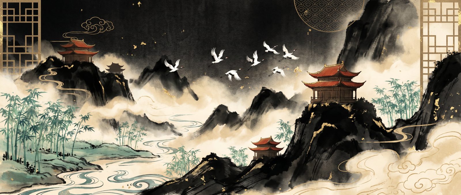 17C东方意境馆·水墨山水意境，来自udnpsa.cn